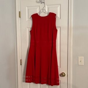 Red Sleeveless Dress